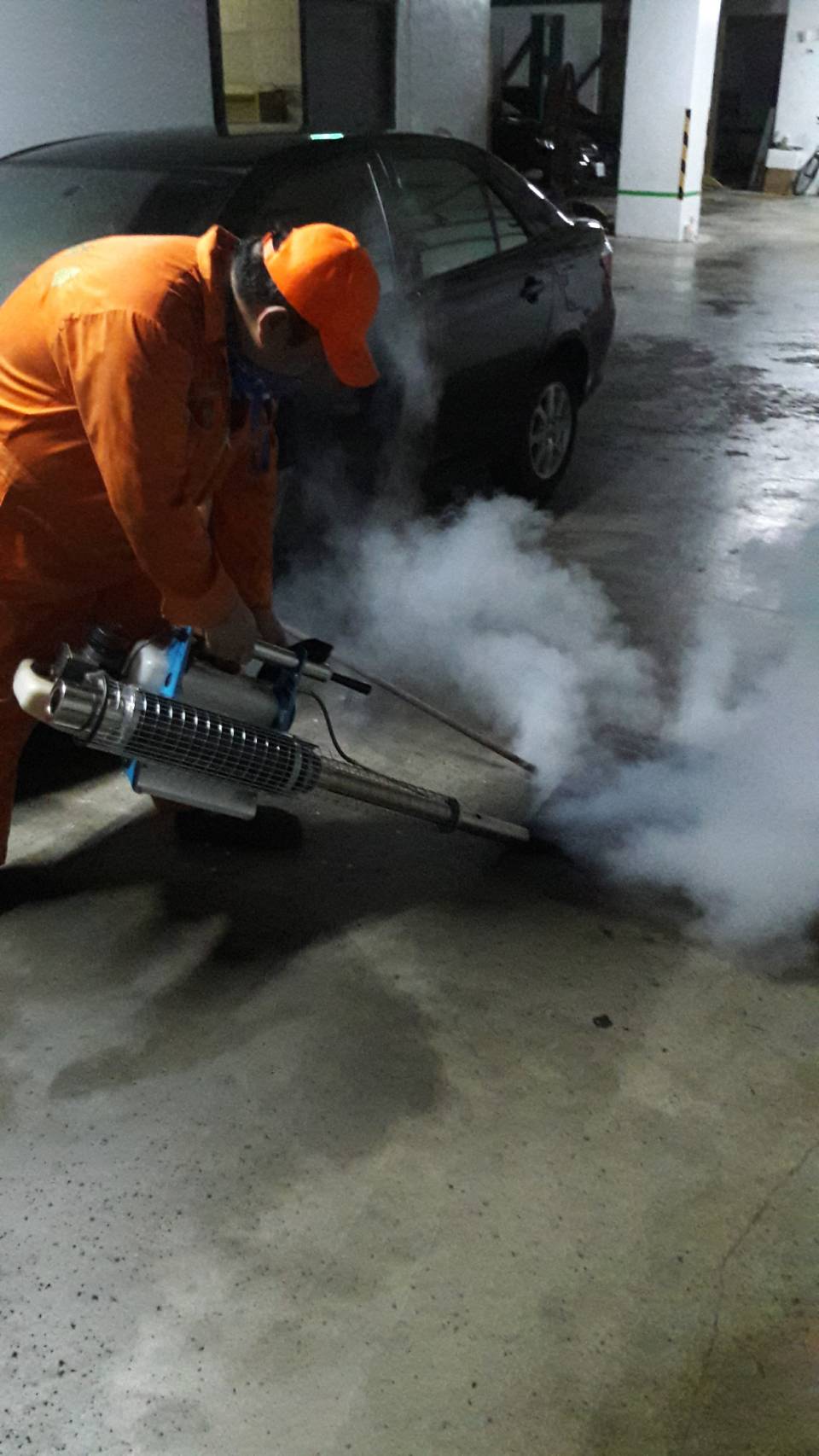 地下室停車場消毒除蟲